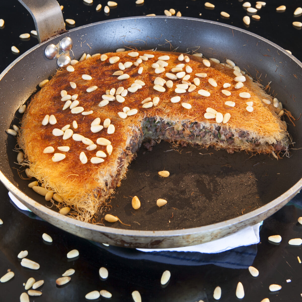 כנאפה בשר טחון: גרסה מלוחה ומהממת