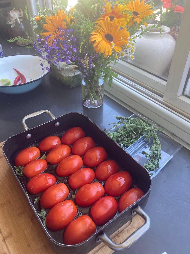 עגבניות תמר צלויות 